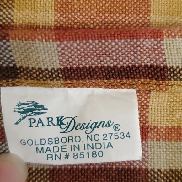 Park Designs harvest colored valance - Picture 2 of 4